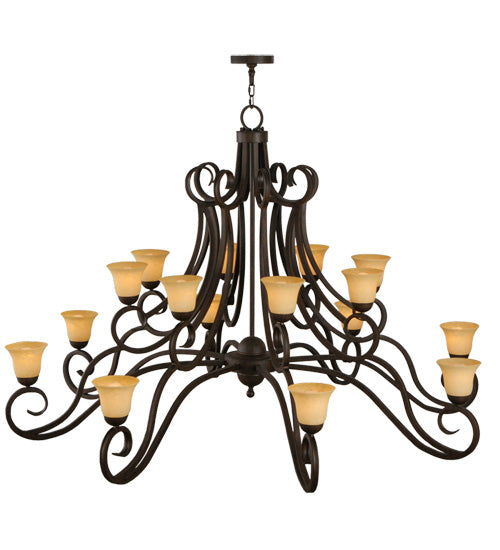 72" Wide Angelo 16 Light Chandelier