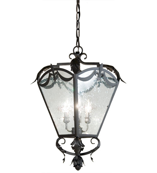 13" Wide Fleur 4 Light Pendant