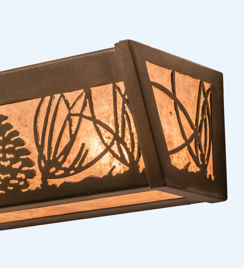 24" Wide Mountain Pine Vanity Light