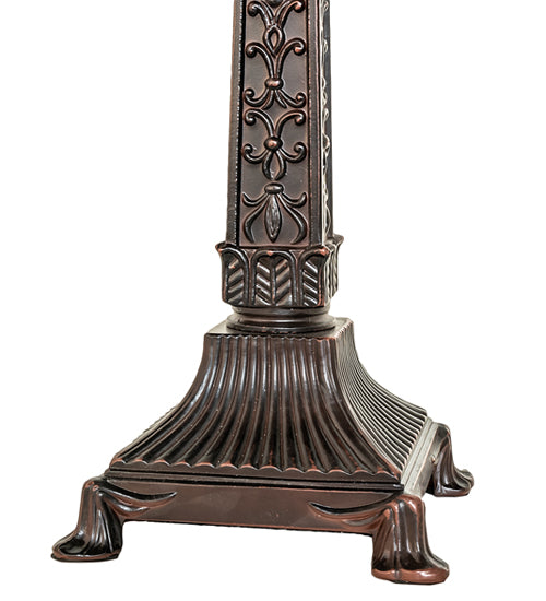 27" High Decorative Mission Table Base