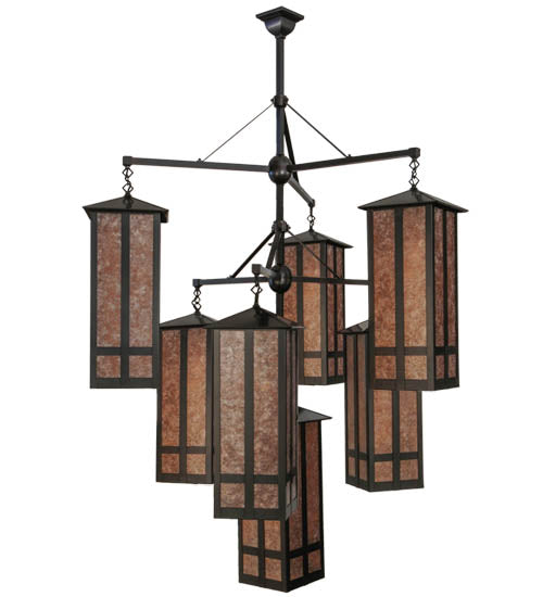 47"W Church Street 7 Lt Chandelier