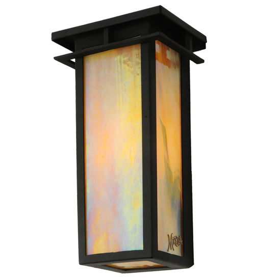 6" Wide Portico Mission Wall Sconce