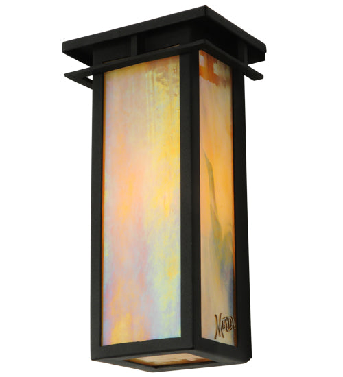 6" Wide Portico Mission Wall Sconce