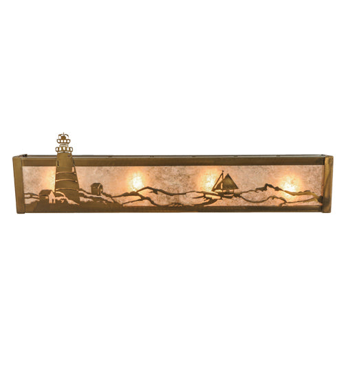 24"W Lighthouse Vanity Light