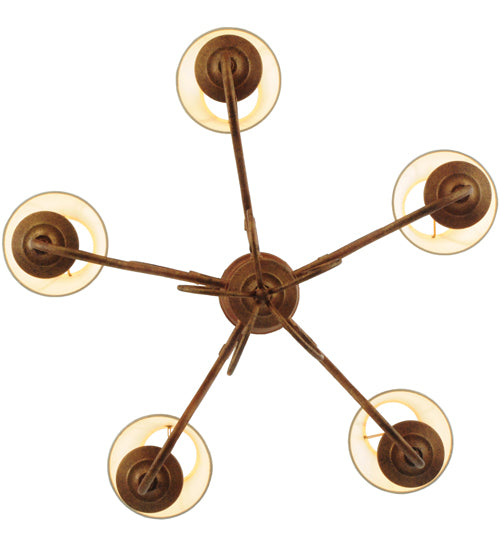 26" Wide Jenna 5 Light Chandelier