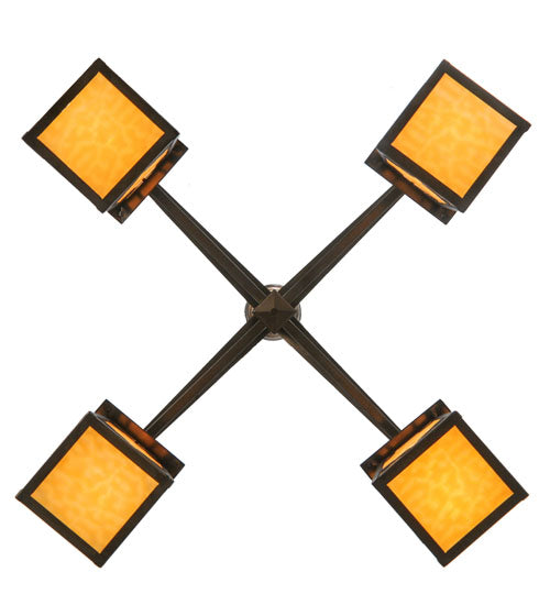 41"Wide Kirkpatrick 4 Light Chandelier