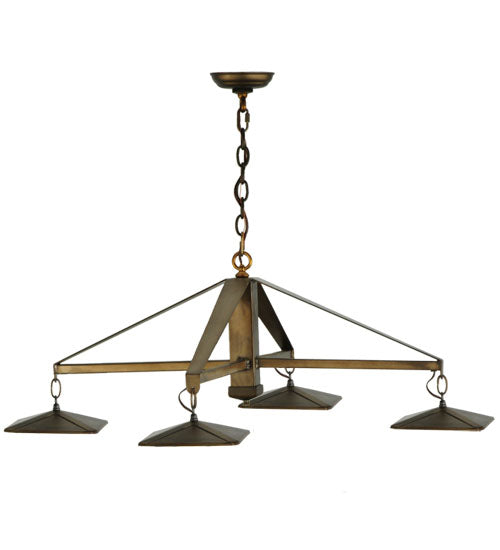 41"Wide Kirkpatrick 4 Light Chandelier