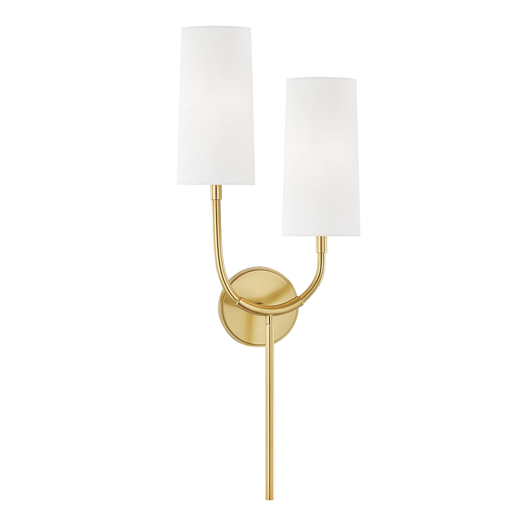 Vesper Wall Sconce - Aged Brass