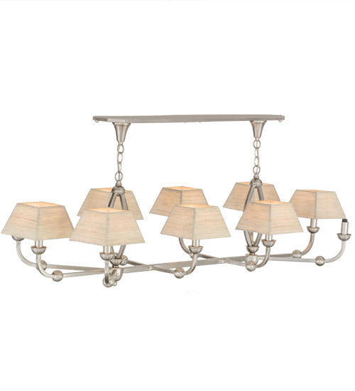 58"L Cesta 10 Lt Oblong Chandelier