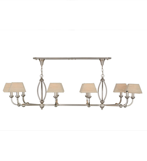 58"L Cesta 10 Lt Oblong Chandelier