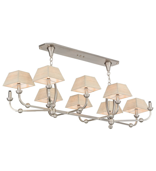 58"L Cesta 10 Lt Oblong Chandelier