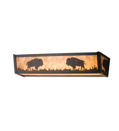 24" Wide Buffalo Vanity Light