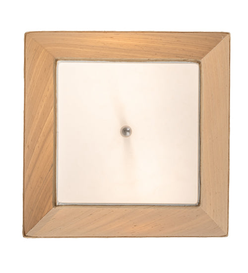 16" Square Cesta Semi-Flushmount