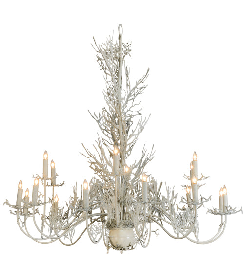 72"W Coral 18 Lt Chandelier