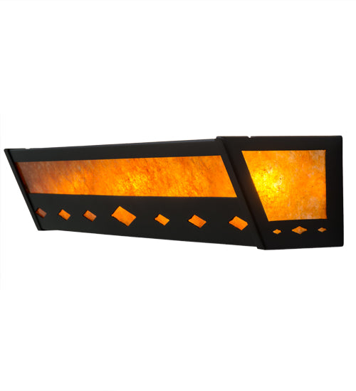 24" Wide Diamond Trim Vanity Light