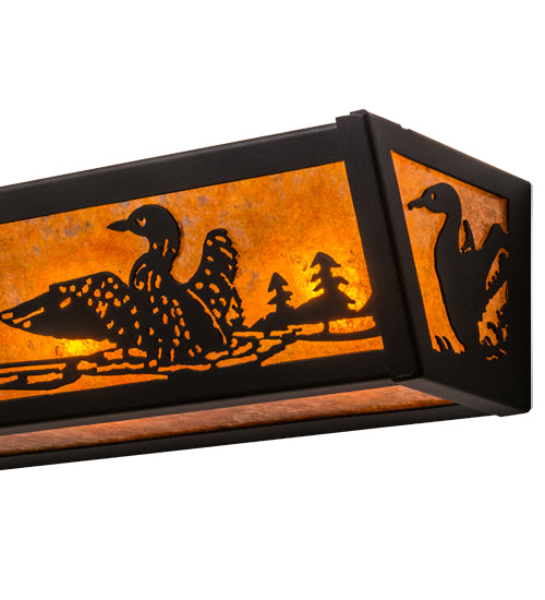 24"W Loon Vanity Light