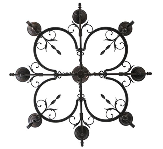 42"W Andorra 8 Lt Chandelier