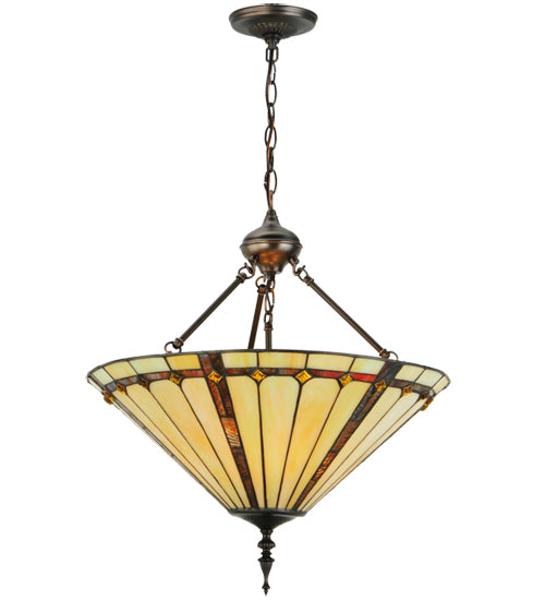 20"W Belvidere Inverted Pendant