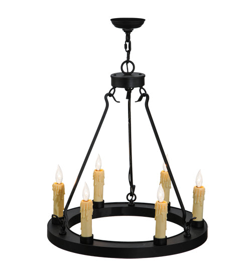 24" Wide Deina 6 Light Chandelier