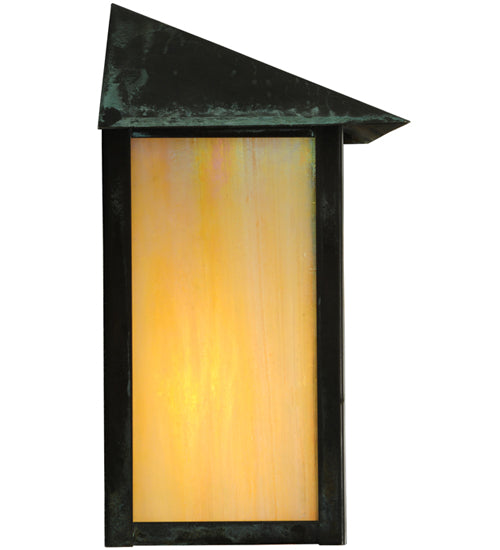 6.5" Wide Seneca Winter Pine Wall Sconce