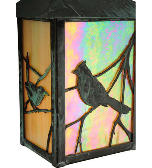 6.5" Wide Seneca Song Bird Wall Sconce