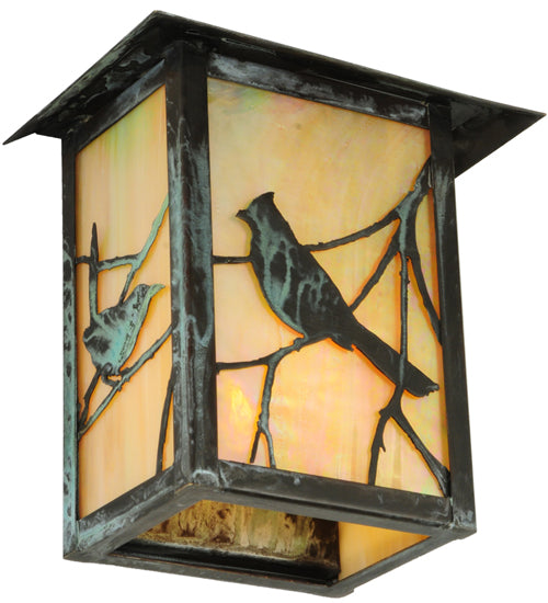 6.5" Wide Seneca Song Bird Wall Sconce