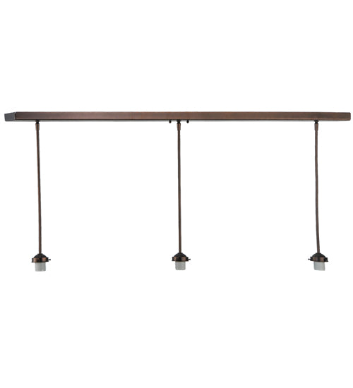 51"W 3Lt Ceiling Hanger