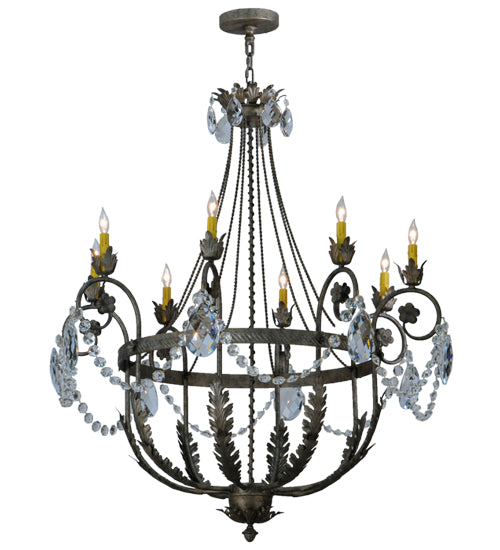 43"W Antonia 8 Lt Chandelier