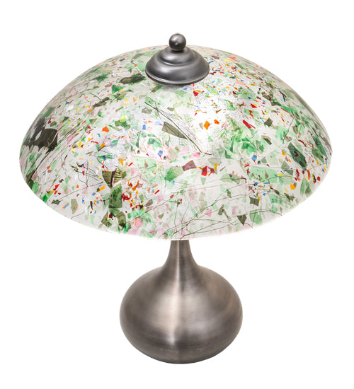 21"H Metro Fusion Confetti Glass Table Lamp