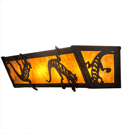 24"W Gecko Vanity Light