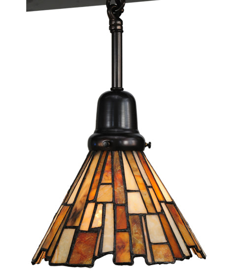 36"L Delta Jadestone 2 Lt Island Pendant