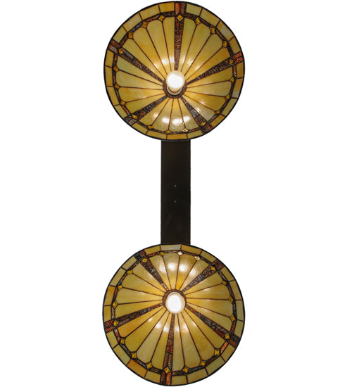 48" Long Belvidere 2 Light Island Pendant