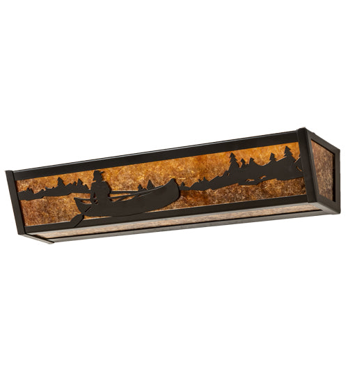 24" Wide Canoe At Lake Vanity Light