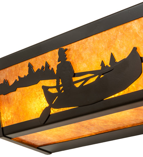 24" Wide Canoe At Lake Vanity Light