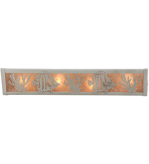 24"W Tropical Fish Vanity Light