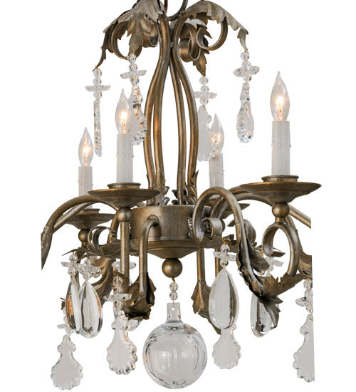 44" Long Windsor 8 Light Oblong Chandelier