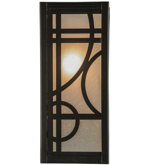 5"W Revival Deco Wall Sconce