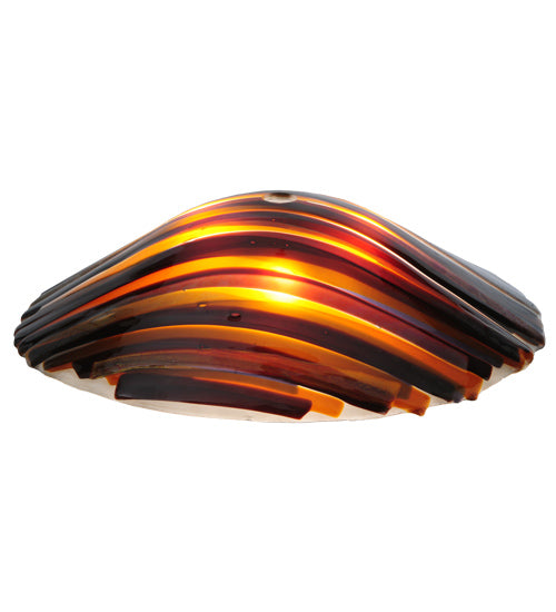 20" Wide Metro Fusion Marina Glass Shade