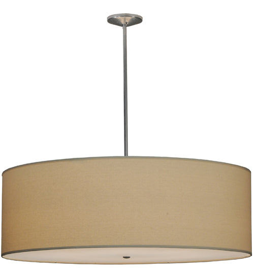 48"W Cilindro Natural Textrene Pendant