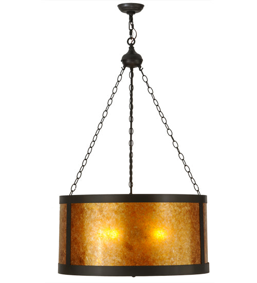 28"W Smythe Craftsman Inverted Pendant