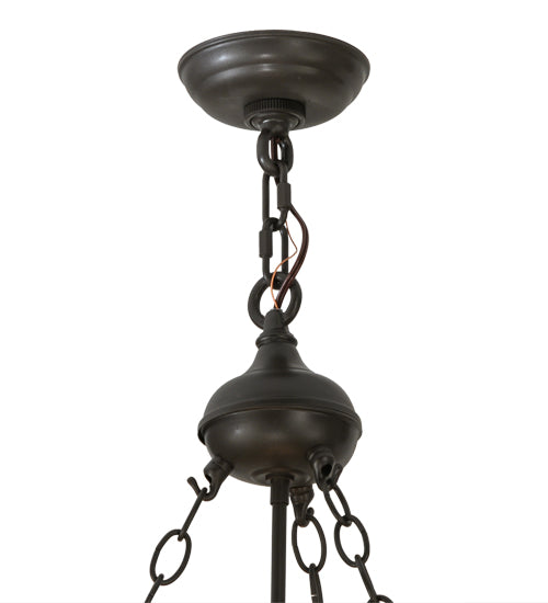 28"W Smythe Craftsman Inverted Pendant