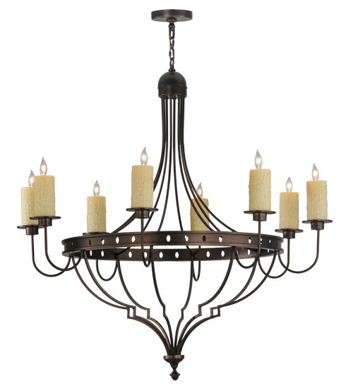 48" Wide Bottini 8 Light Chandelier