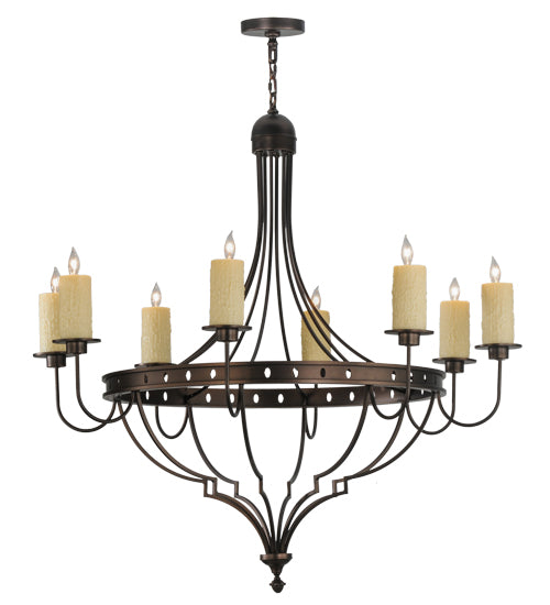 48" Wide Bottini 8 Light Chandelier