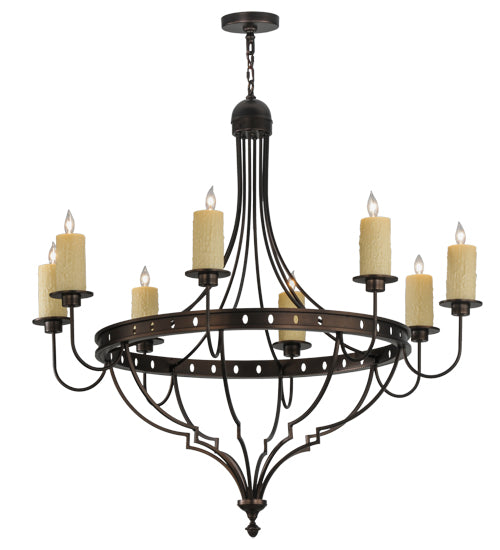 48" Wide Bottini 8 Light Chandelier