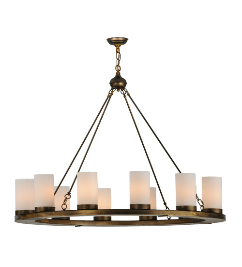 48"W Loxley 12 Lt Chandelier