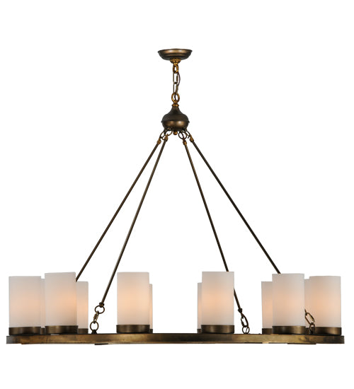 48"W Loxley 12 Lt Chandelier