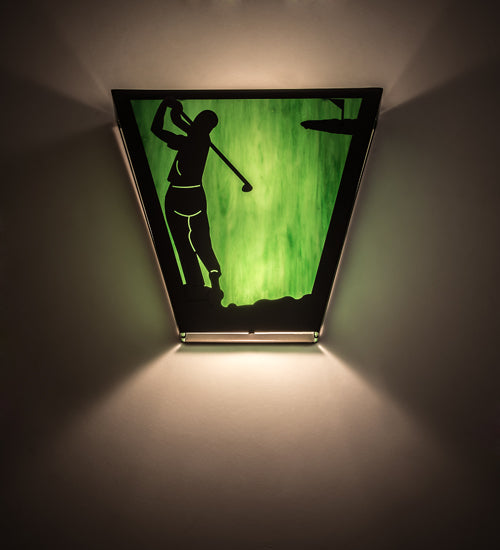 13" Wide Golf Wall Sconce