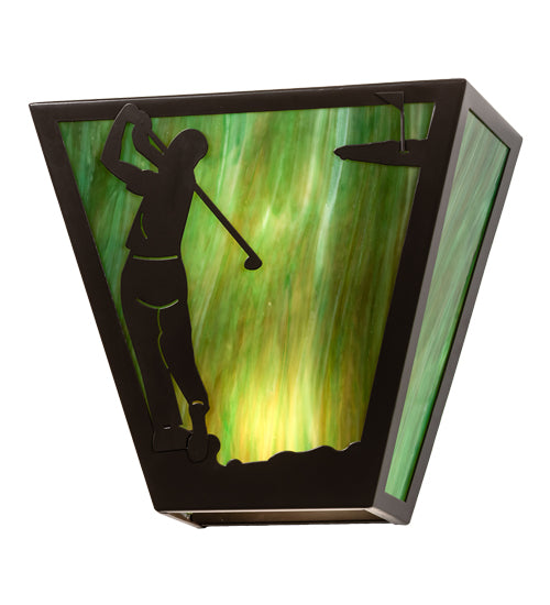 13" Wide Golf Wall Sconce