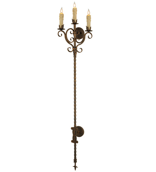 16" Wide Palmira 3 Lt Wall Sconce