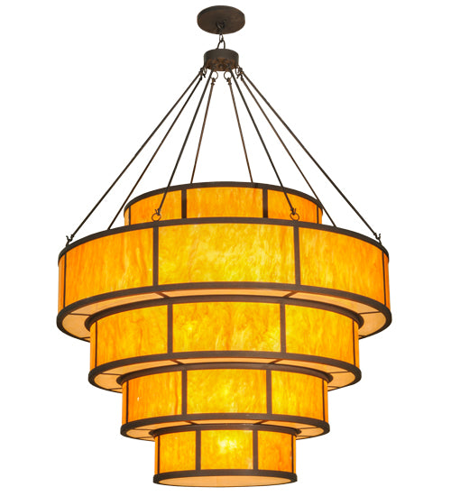 74"W Jayne 5 Tier LED Pendant